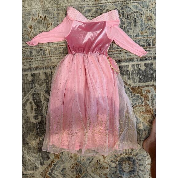 Sleeping Beauty Princess Pink Ball Gown Child Size 6-7 Costume Dress up Play - Picture 8 of 8